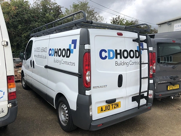 CD Hood Van Graphics