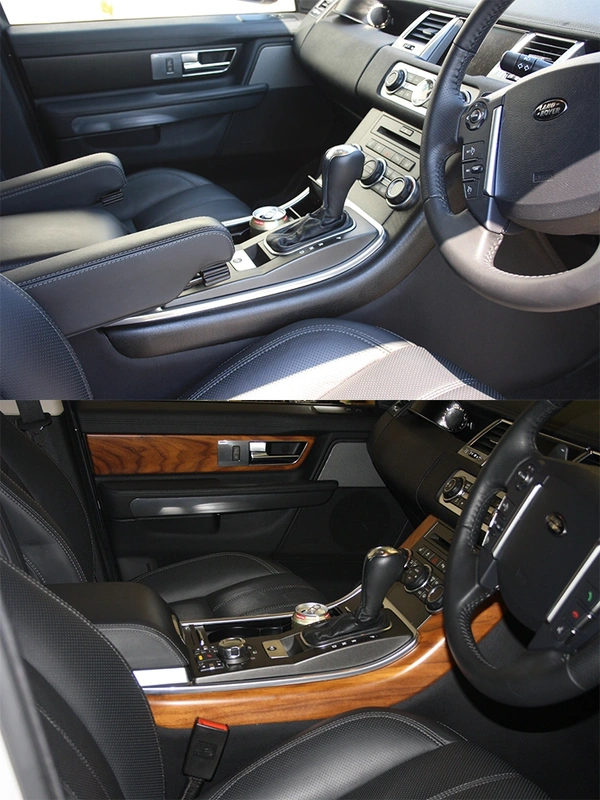Range Rover Interior Wrapped