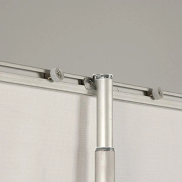 close up of rail and clip